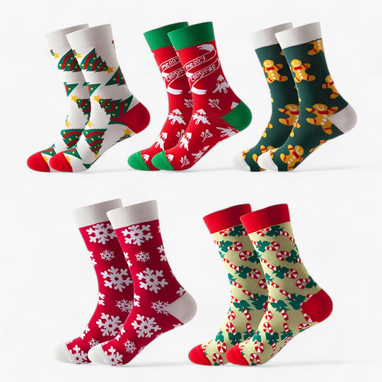 Tally | Winter Cartoon Socks for Christmas - Comfortable and Fun Gifts for Girls