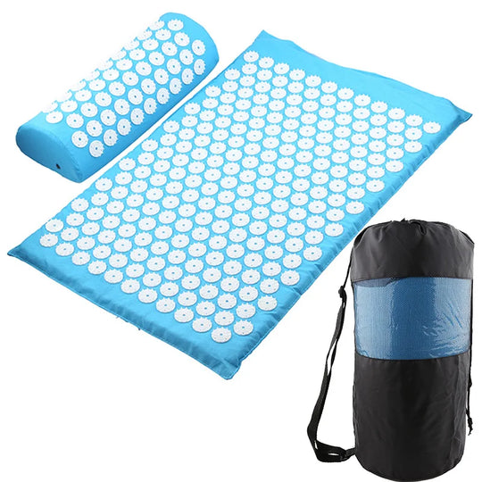 Acupressure Mat | Massage Cushion - Relieves Back Pain