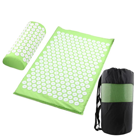 Acupressure Mat | Massage Cushion - Relieves Back Pain