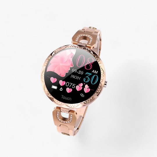 GlamFit | Stylish Smartwatch - Waterproof and Designed to Track Your Fitness Progress!