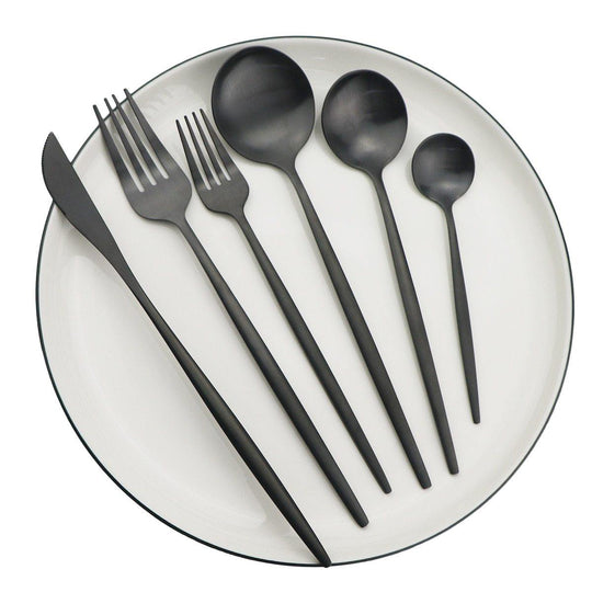 Minimalist Cutlery Set 6 Pieces | Simplicity and Elegance