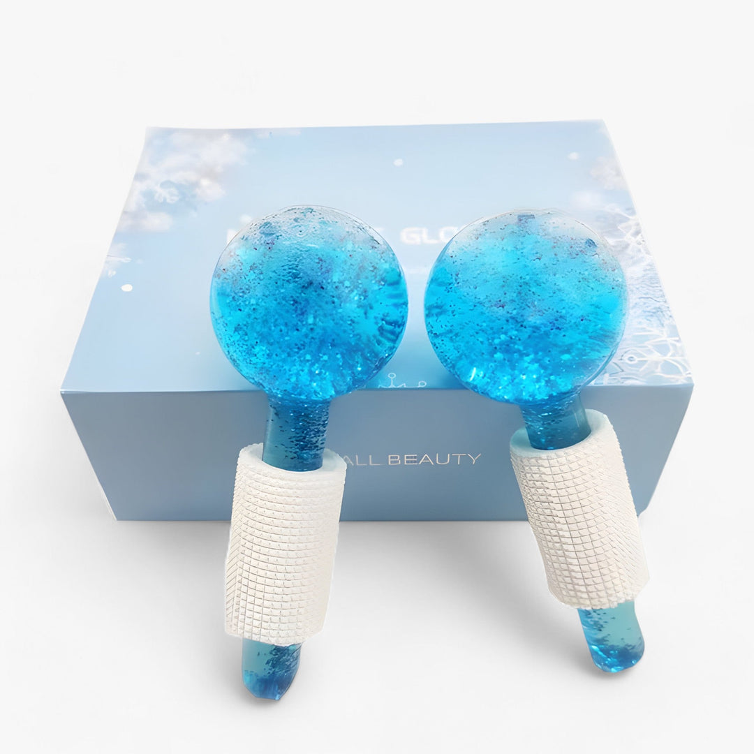 BeautyCool | Cooling Crystal Balls - Energy Massage for Face & Eyes, 2pcs/Box