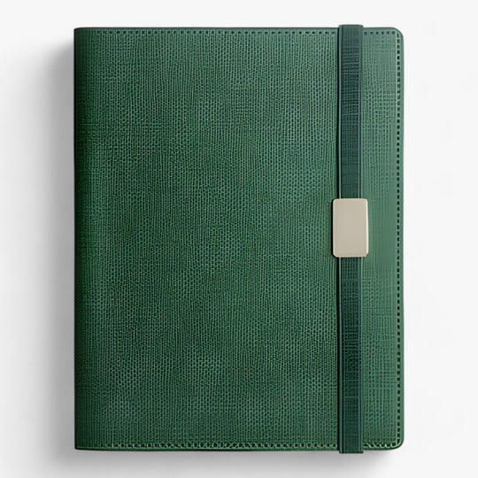 Hudson | Elegant Premium Leather Planner - Ideal for Meetings and Office