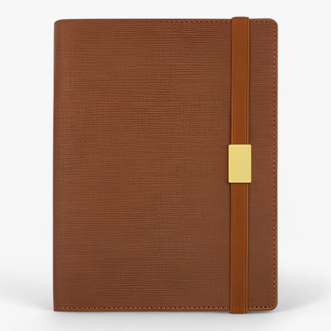 Hudson | Elegant Premium Leather Planner - Ideal for Meetings and Office