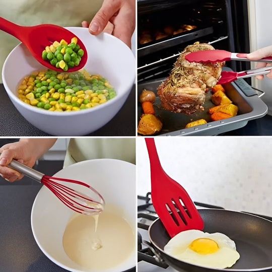 10-piece non-stick cookware set | Durable & Ideal for hassle-free cooking