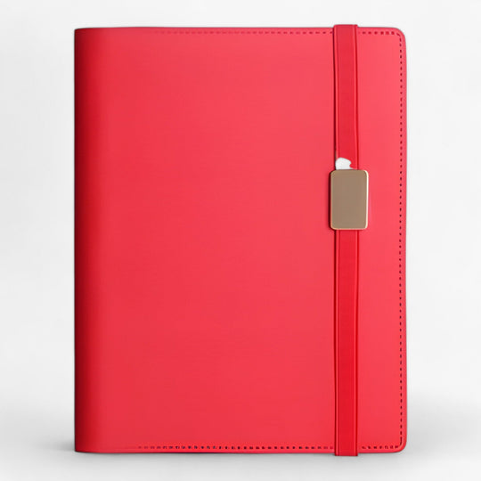 Hudson | Elegant Premium Leather Planner - Ideal for Meetings and Office