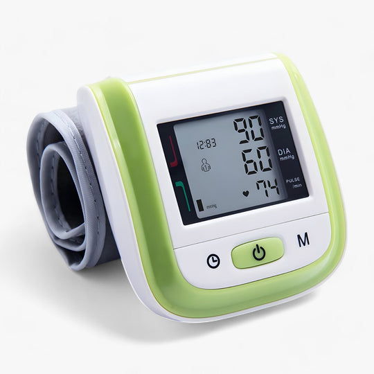 HealthMate | Wireless Wrist Blood Pressure Monitor - Quickly and Easily Keep Track of Your Health