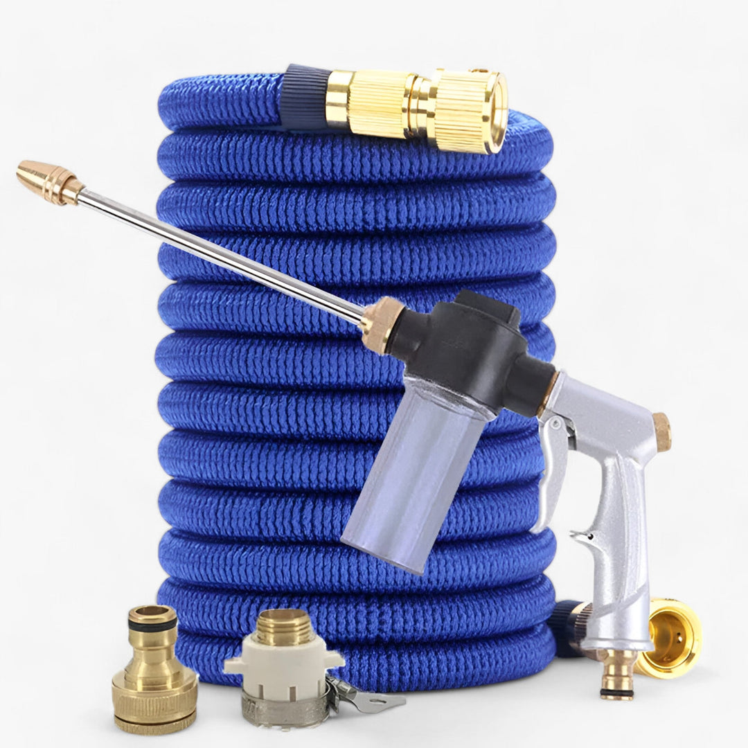 Aqua | Hose for watering gun - Adjustable pressure for powerful cleaning