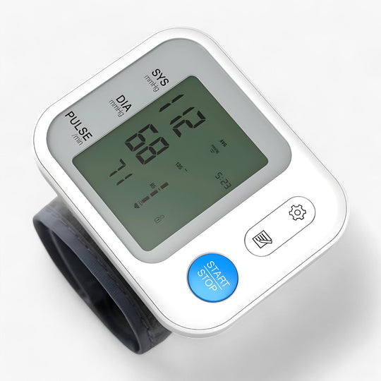 HealthMate | Wireless Wrist Blood Pressure Monitor - Quickly and Easily Keep Track of Your Health