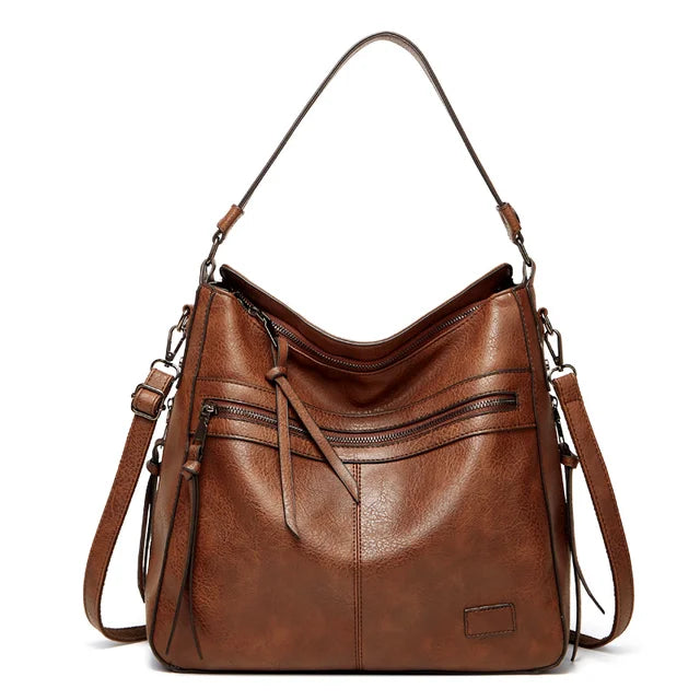 Leather handbags