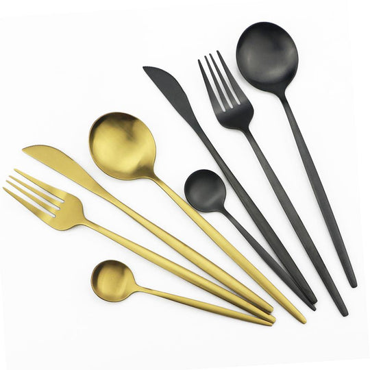 Minimalist Cutlery Set 6 Pieces | Simplicity and Elegance