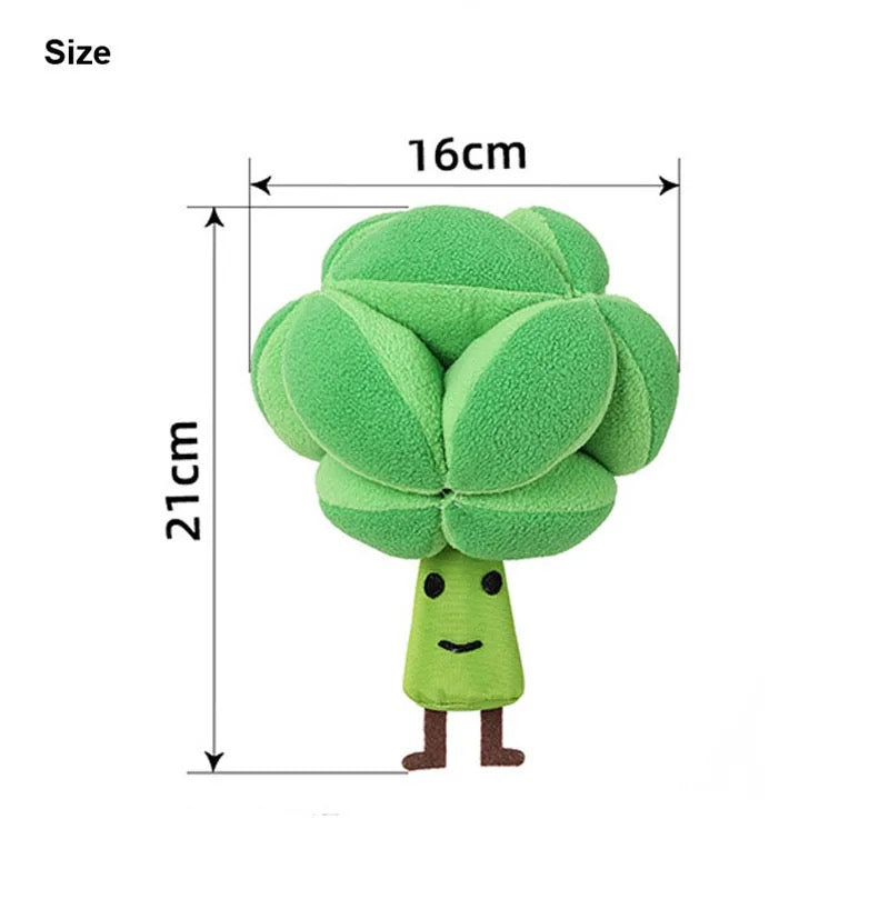 Sniffable Broccoli - Interactive Treat Toy | Toy for Animals - Game Stimulator