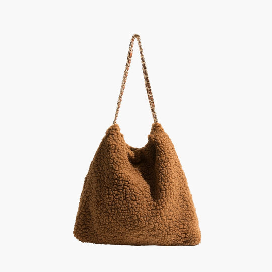 José Faux Fur Shoulder Bag