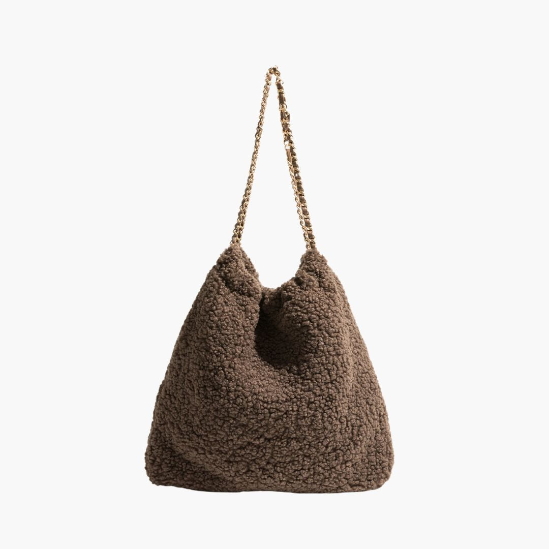 José Faux Fur Shoulder Bag