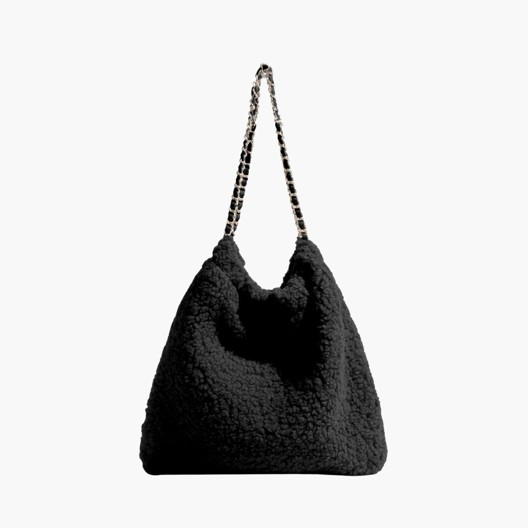 José Faux Fur Shoulder Bag