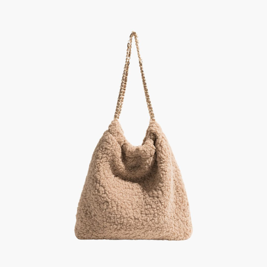 José Faux Fur Shoulder Bag