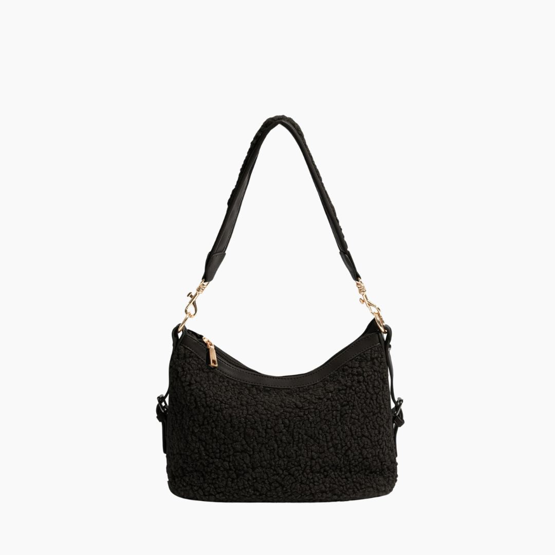 Kate shoulder bag in faux fur