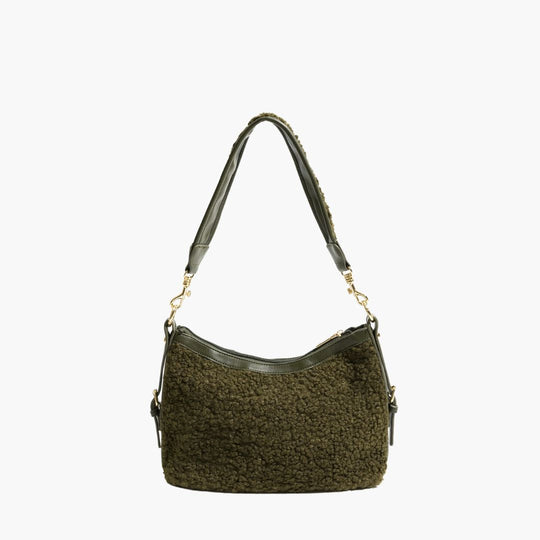 Kate shoulder bag in faux fur