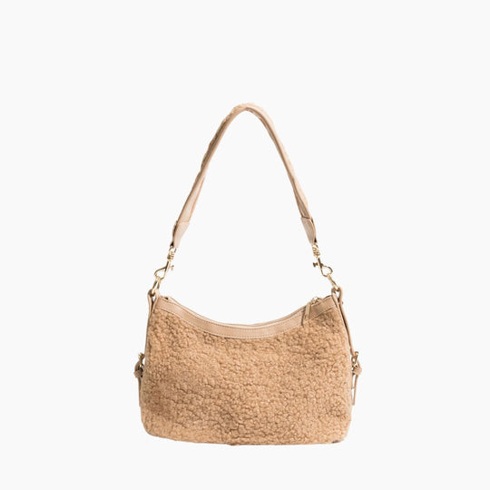 Kate shoulder bag in faux fur