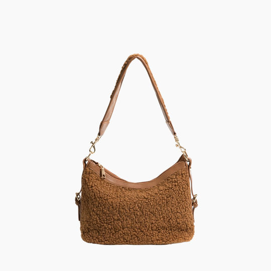 Kate shoulder bag in faux fur