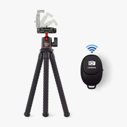 FlexiGrip Octopus Tripod - The Ultimate Versatile Support for Cameras and Phones!