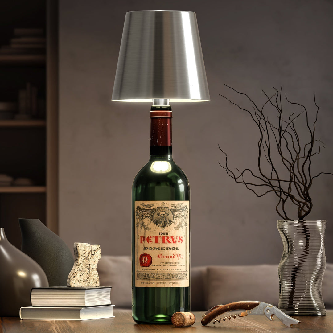 ARIA | Wireless Bottle-Shaped Lamp - Chic and Portable Lighting for Any Space