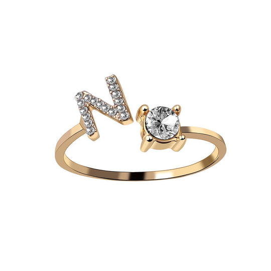 Lira ™ | Letter Ring - Personal Expression through Initials