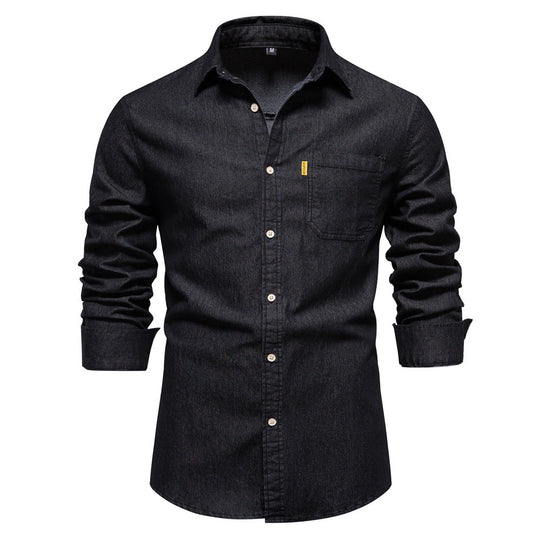 Denim Axel | Denim Shirt for Men - Versatile and Stylish for Any Occasion