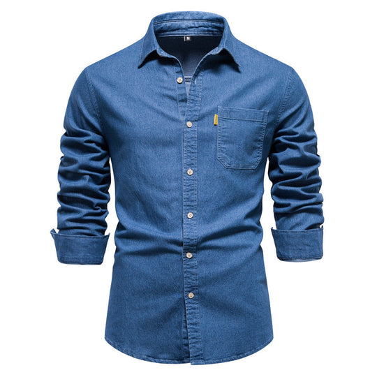 Jonas | Denim Shirt for Men - Timeless Fashion for Every Wardrobe