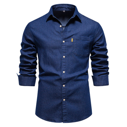 Denim Axel | Denim Shirt for Men - Versatile and Stylish for Any Occasion