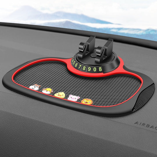 Multifunctional car anti-slip automatic phone holder