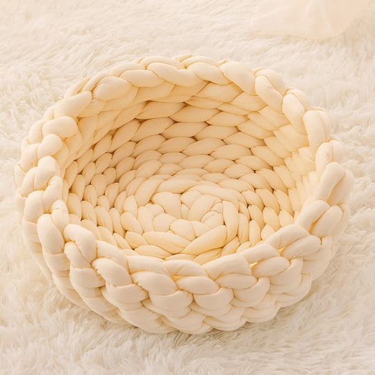 Handwoven Cat Basket | Cat Bed - Stylish and Comfortable