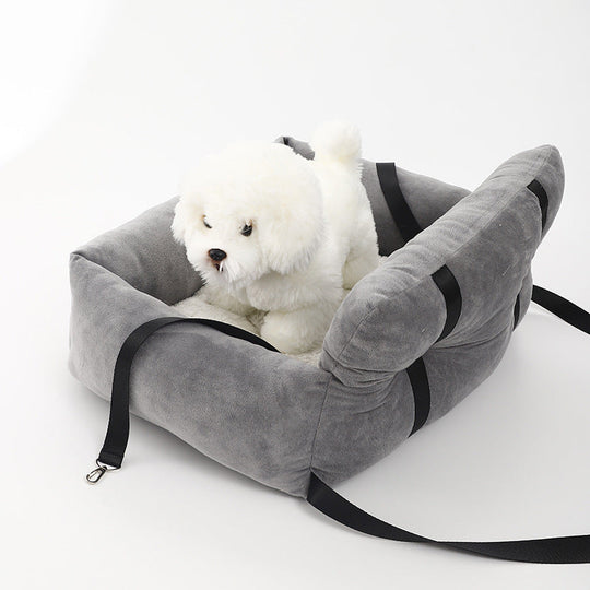 Comfortable Dog Car Seat | Car Seat - Ensures Comfort While Traveling