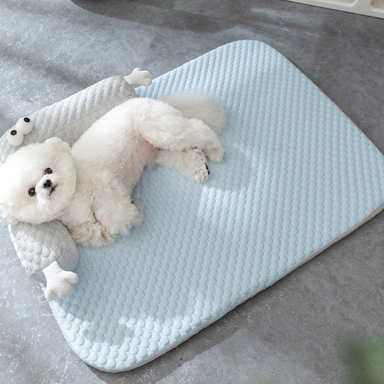 Cooling Silk Rug | Pet Rug with Padding - Refined and Fresh