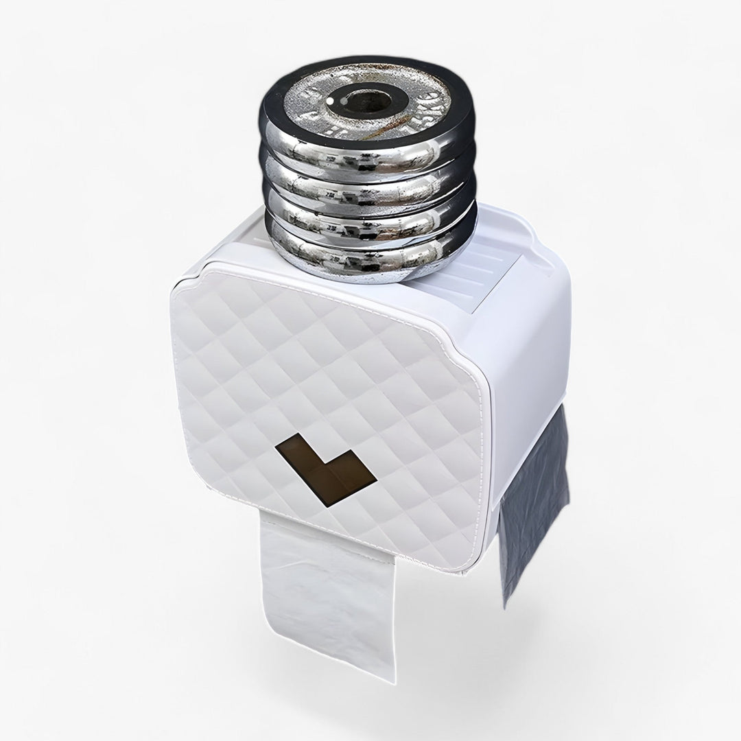 Hygienic paper holder | Waterproof dispenser - Storage solution for the bathroom