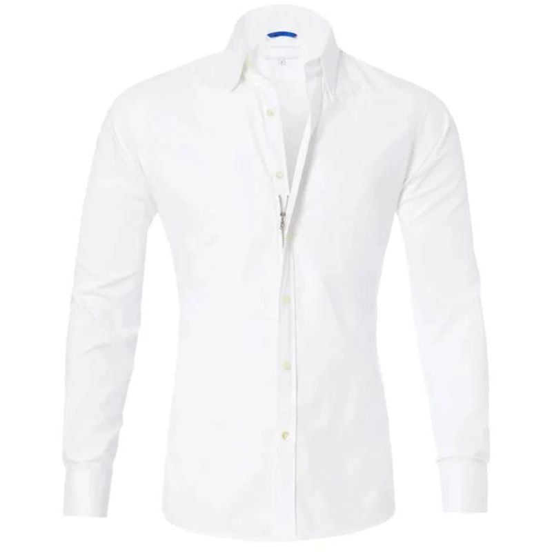 Milan™ | CHEMISE ZIPPÉE INFROISSABLE