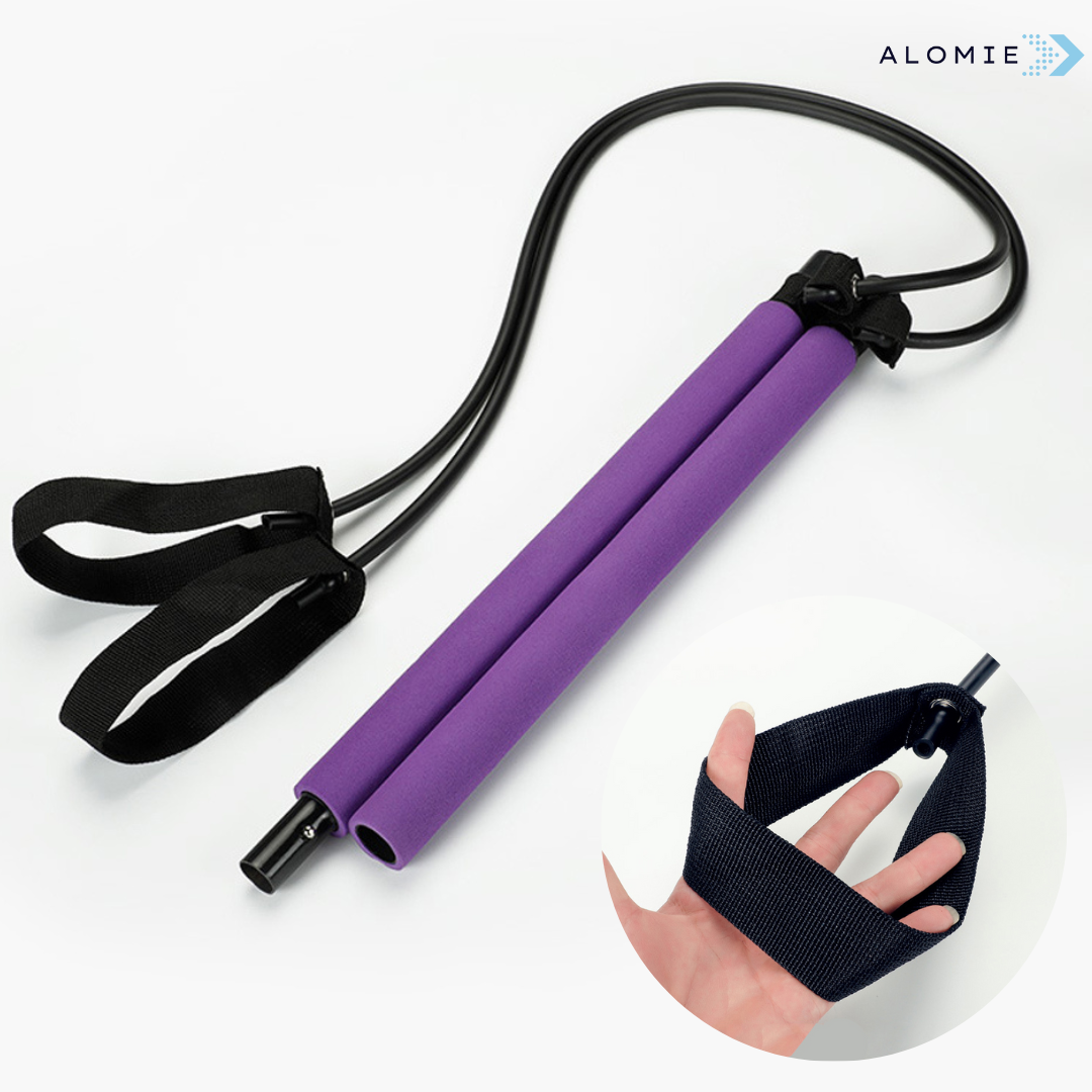 ALOMIE | FitPro Pilates Bar - Strengthen and Tone