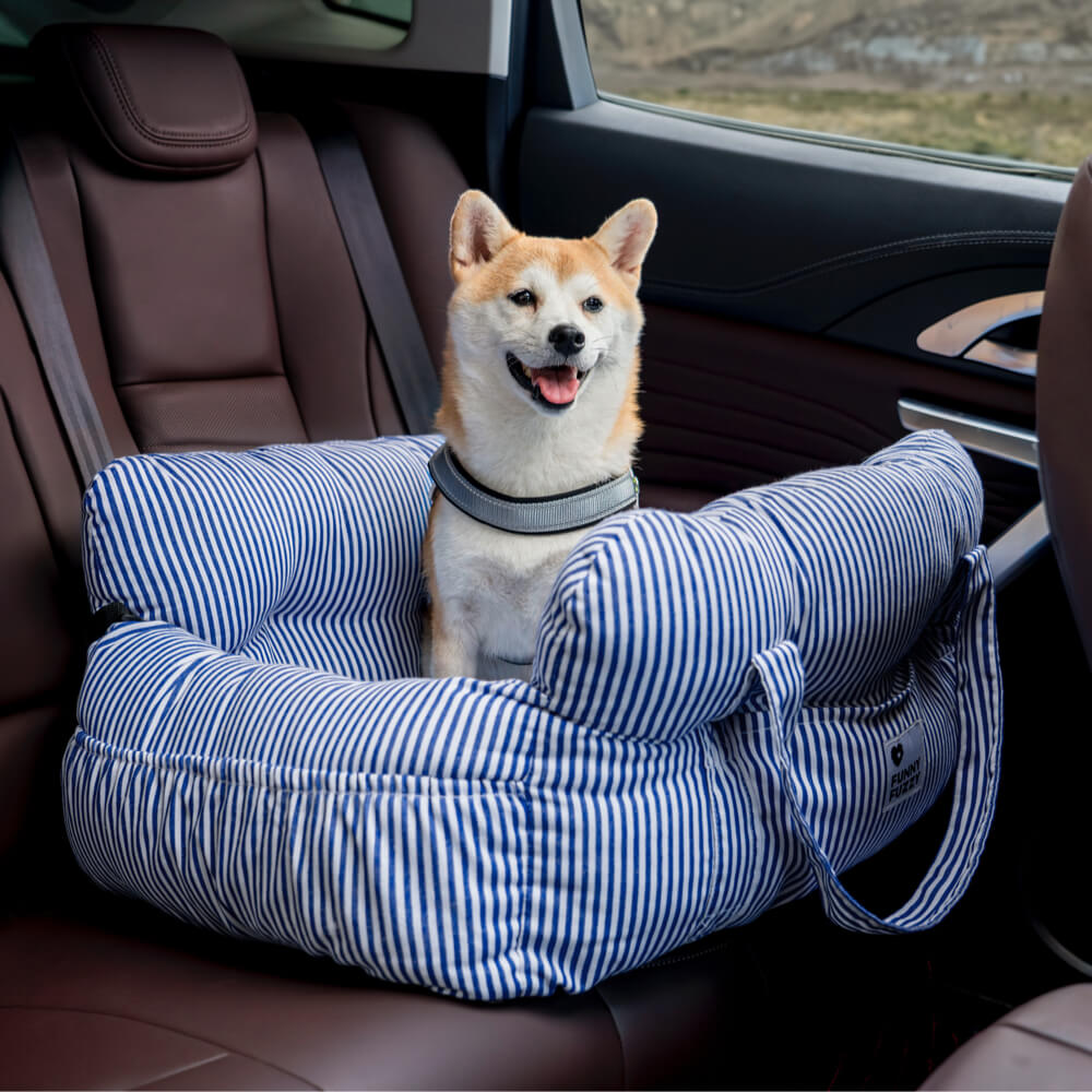 Dog car bed L 50% discount