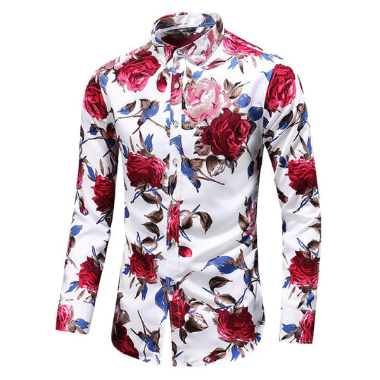 LUKAS - Floral Shirt for Men