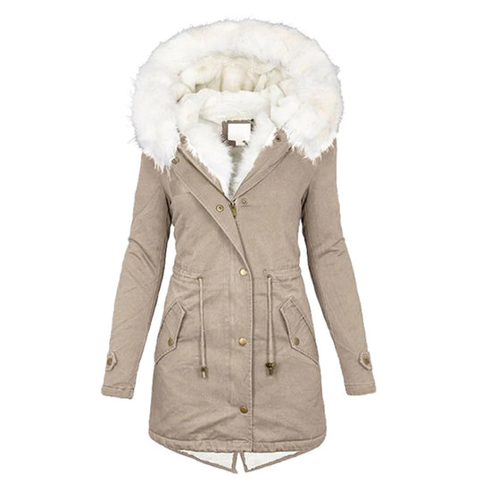 CHARLOTTE | Winter Coat - Elegant and Lined for Women