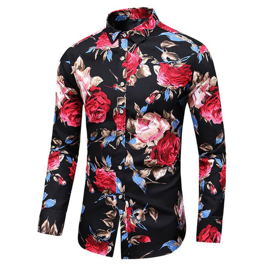 LUKAS - Floral Shirt for Men