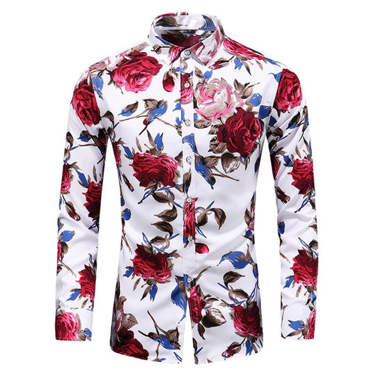 LUKAS - Floral Shirt for Men