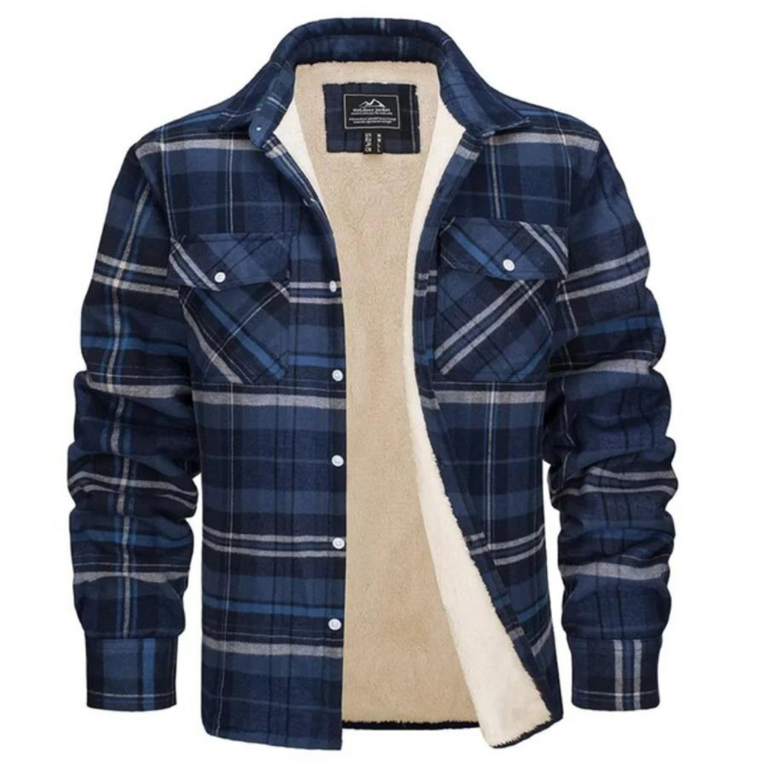 RALPH | Checkered Fleece-Lined Jacket - Ultimate Comfort and Classic Design