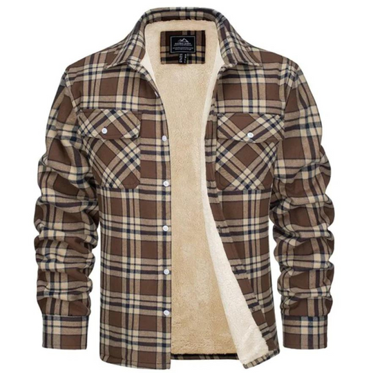 RALPH | Checkered Fleece-Lined Jacket - Ultimate Comfort and Classic Design