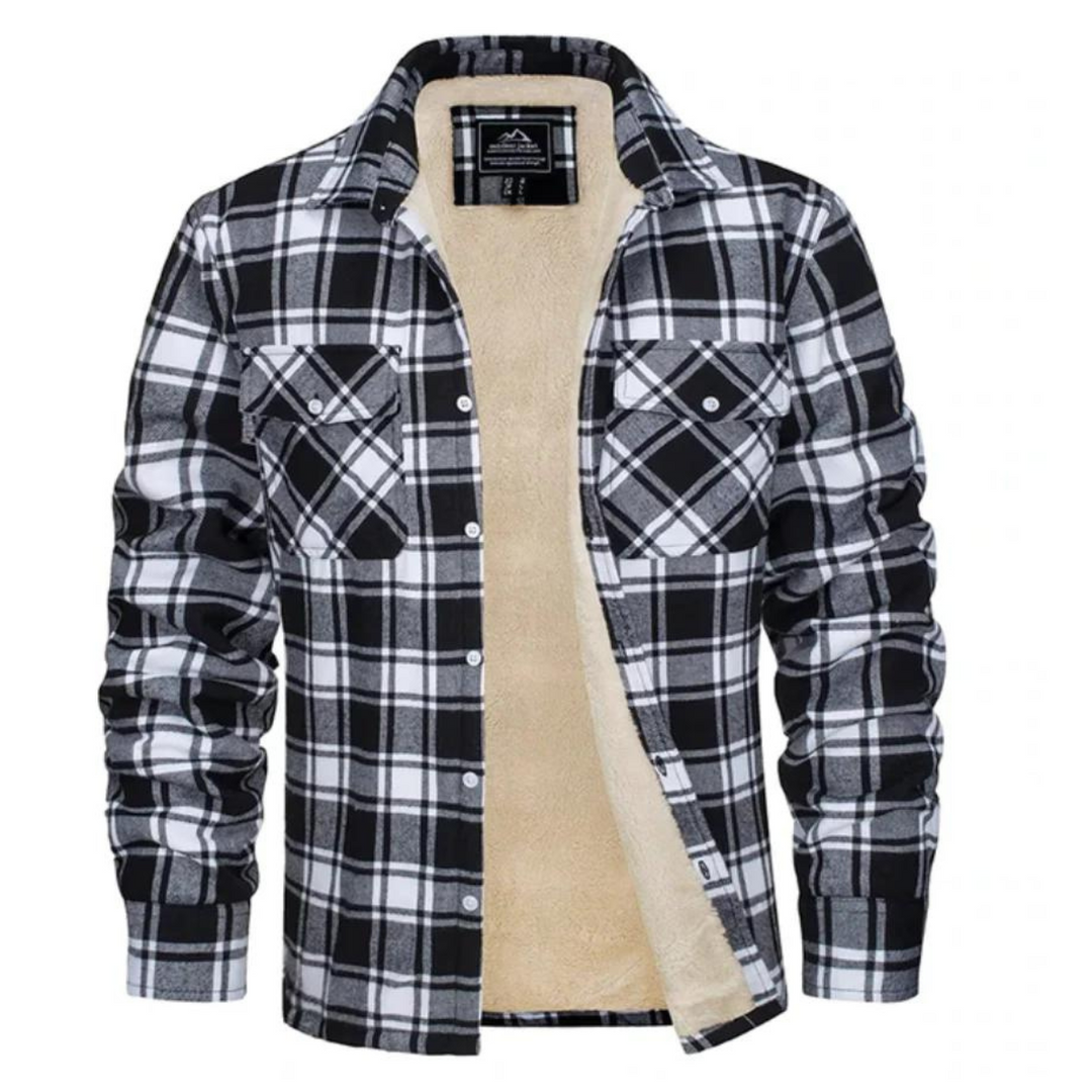 RALPH | Checkered Fleece-Lined Jacket - Ultimate Comfort and Classic Design