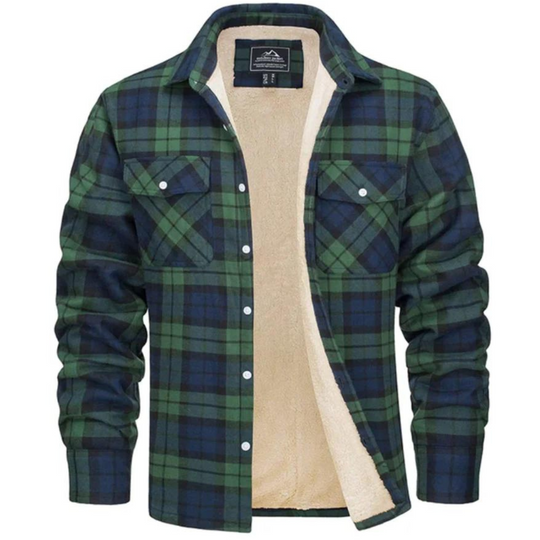 RALPH | Checkered Fleece-Lined Jacket - Ultimate Comfort and Classic Design