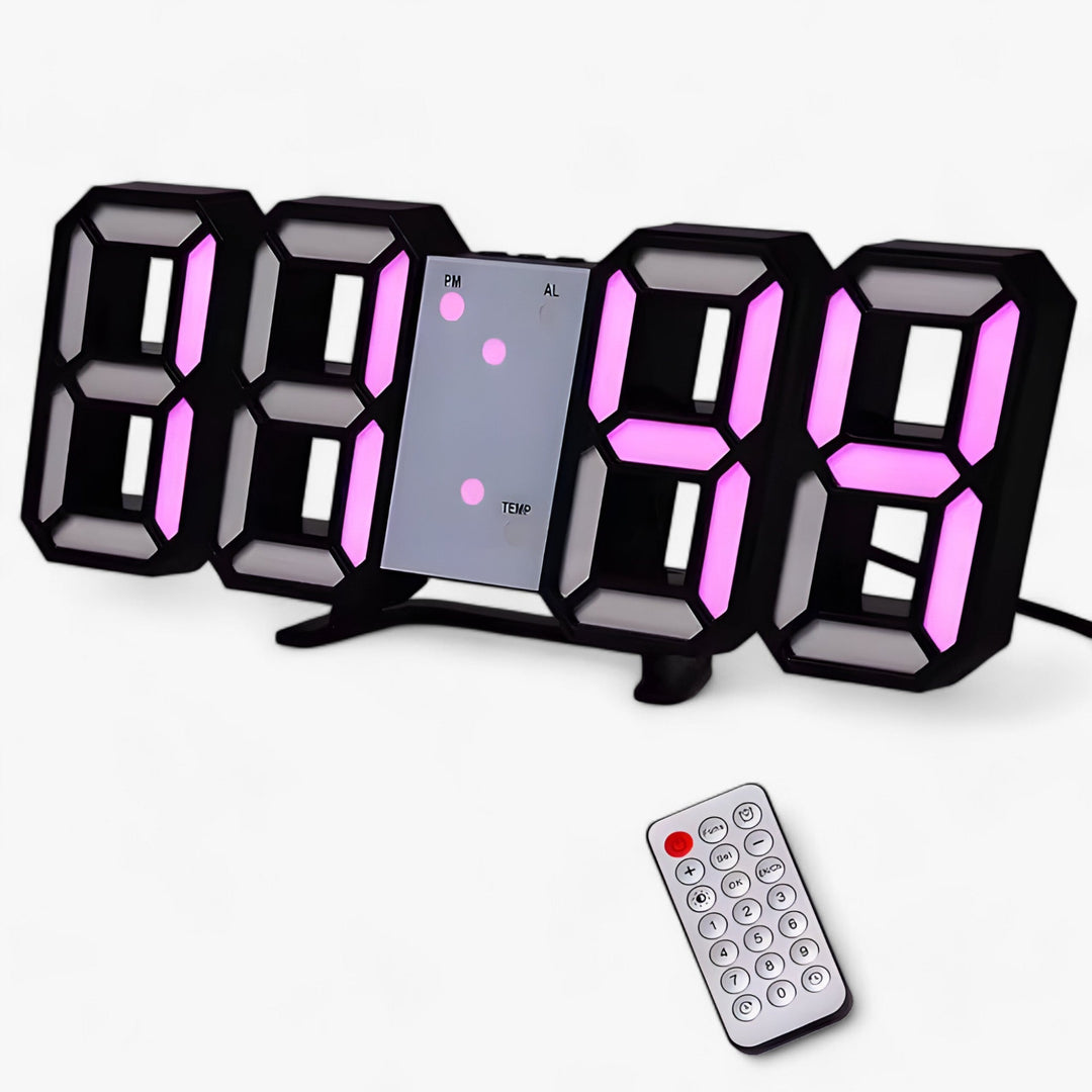 NordiClock | Alarm and digital clock - Multifunctional electronic display