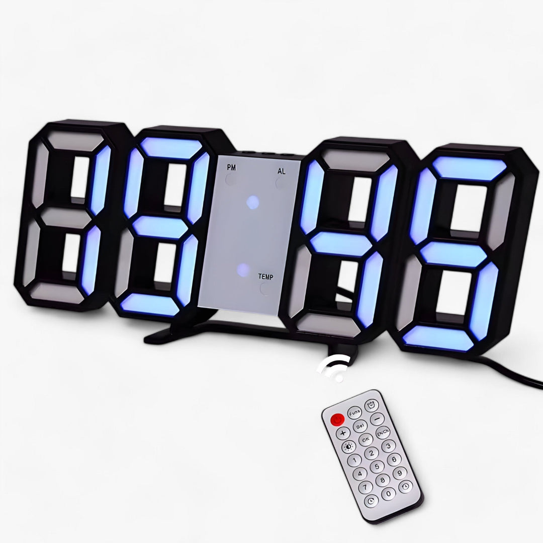 NordiClock | Alarm and digital clock - Multifunctional electronic display