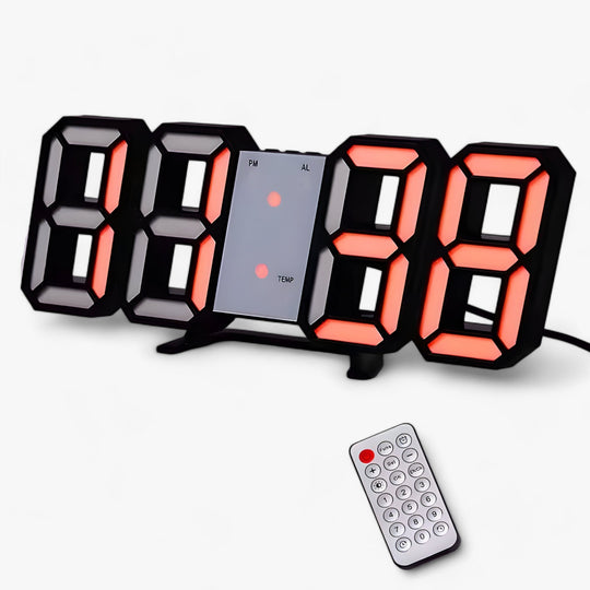 NordiClock | Alarm and digital clock - Multifunctional electronic display