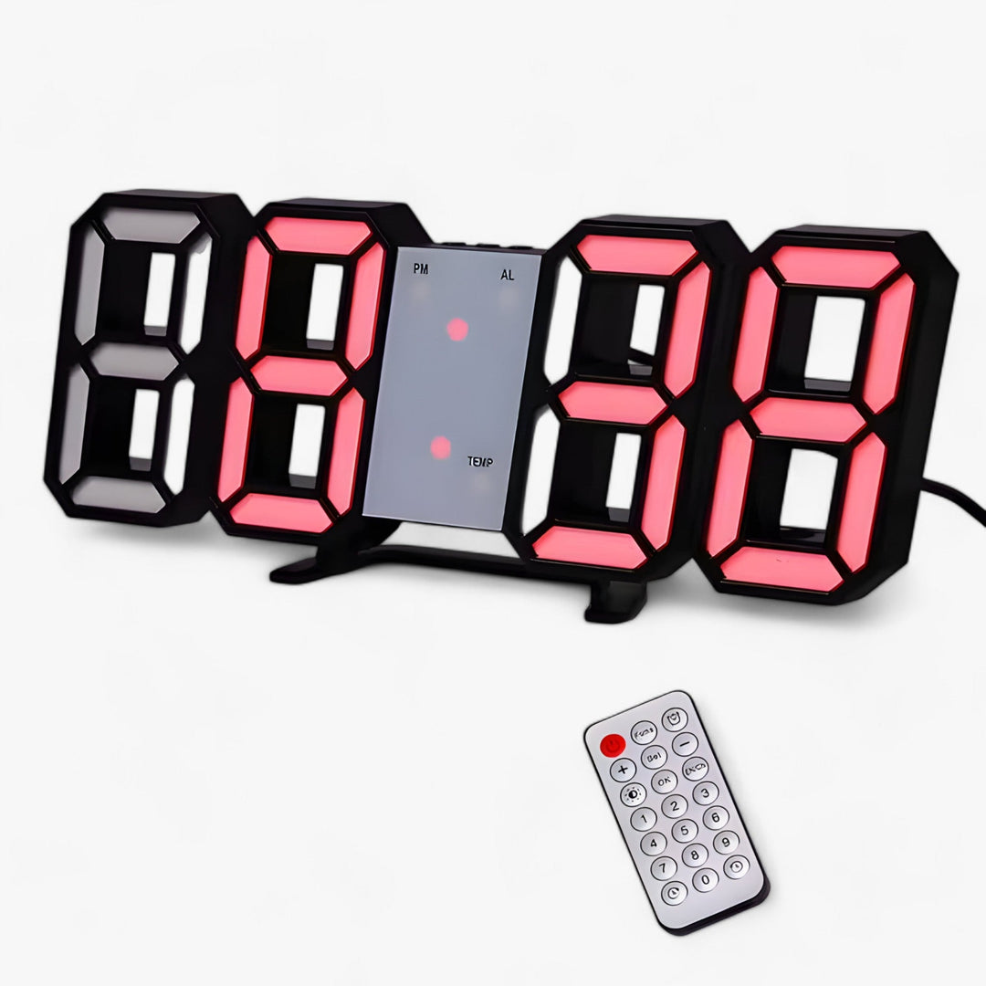 NordiClock | Alarm and digital clock - Multifunctional electronic display